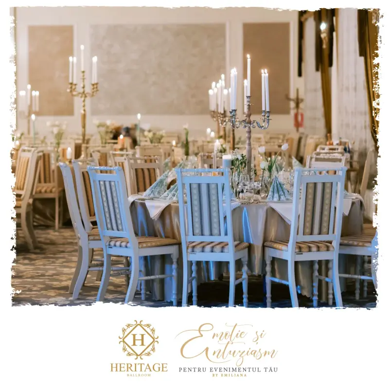 Restaurant nuntă Dâmbovița – Heritage Ballroom